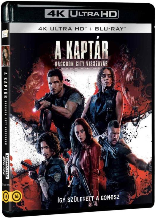 A kaptár – Raccoon City visszavár (UHD+BD) - Blu-ray