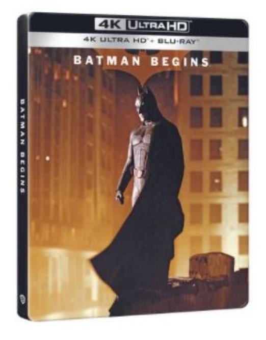 Batman Kezdődik (UHD + 2 BD) - limitált, fémdobozos változat (steelbook)
