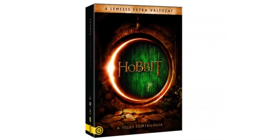 A hobbit trilógia (moziváltozatok gyűjteménye, 6 DVD)
